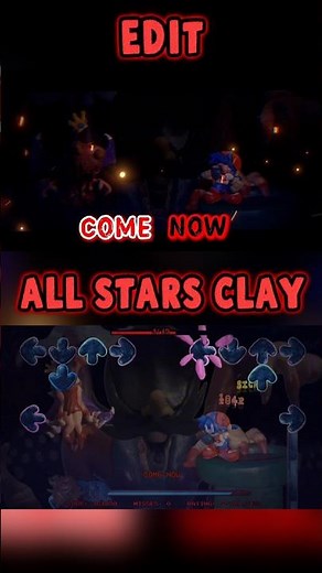 ALL STARS CLAY - Original + Edit #shorts #fnf #fnfmods #fnfedit #mariosmadnessv2 #shorts