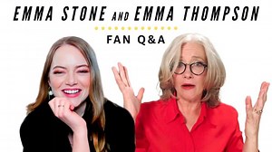325K views · 4.7K reactions | Are Emma Stone and Emma Thompson dog people IRL? Watch the 'Cruella' stars answer all your burning questions about their new movie.  https://imdb.to/3fnYdmk | IMDb | Facebook