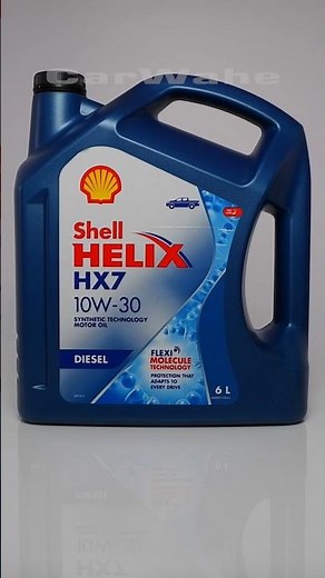 Shell HELIX HX7 10W-30 Diesel Engine Oil 6Liters || carwahe