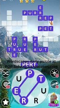 Wordscapes daily puzzle august 3 Answers