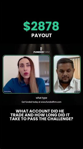 FundedFirm on Instagram: "💰 $2,878 Payout - Trader Breakthrough! A funded trader shares his full journey, strategy, routine, and psychology behind earning a $2,878 payout with FundedFirm. Watch Full episode on YouTube!"