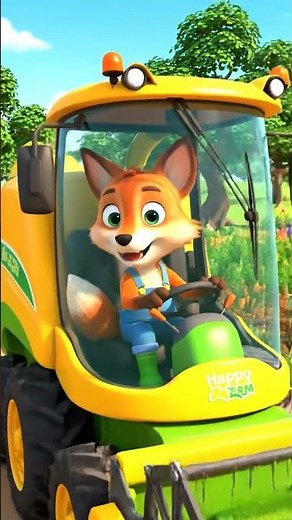 Hoạt Hình Con Sóc Thu Hoạch Rau Quả Việt Nam 🐿️🌾 – Cute Animation #shorts