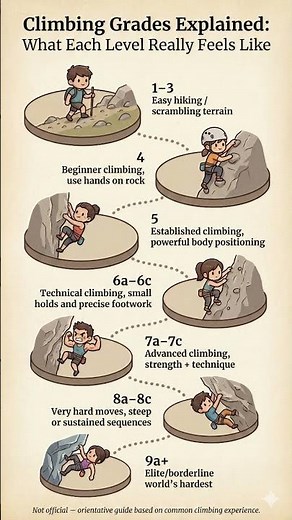 Climbing Grades Explained: How Hard They REALLY Feel