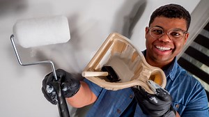 How to fix paint chips on wall