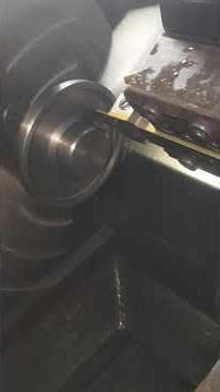 face grooving(under cut) operation cnc turning