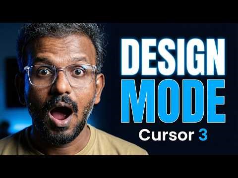Cursor 3 Design Mode: Build React UIs Without Writing Code
