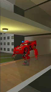 MEGA TRANSFORMERS LIGHTNING MCQUEEN VS THOMAS TRAIN SCHOOL BUS GMOD