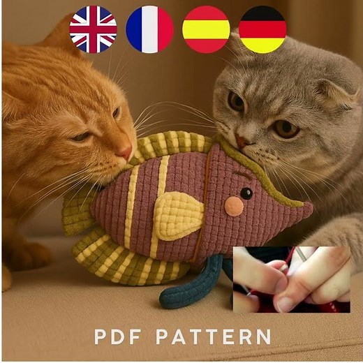 Cute Fish Crochet Pattern