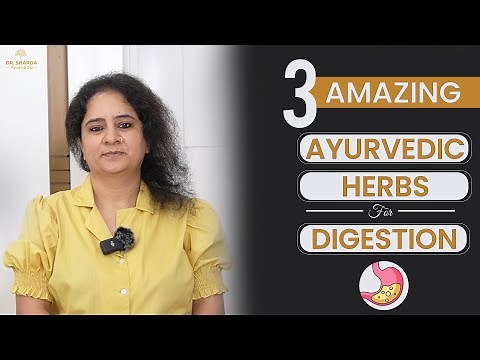 3 Best Ayurvedic Herbs To Improve Digestion | Tips For a Healthy Digestion | Dr. Sharda Ayurveda