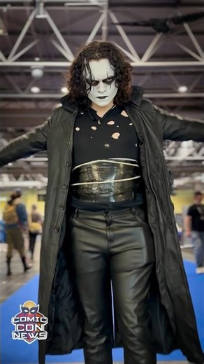 The Crow Eric Draven cosplay 🦅 #shorts