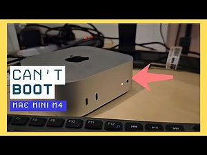 Mac Mini M4 Not Booting After Factory Reset? DFU Mode Fix (Step-by-Step)