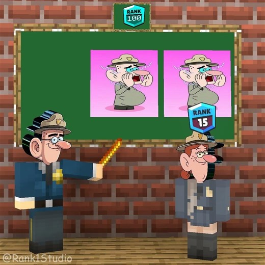 Sprunki City girl in the challenge of singing non-stop to level up to Rank 9999!