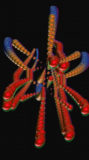 1.9K views · 65 reactions | "Particle waves" Animation created using OmniGeometry by @gioz1111 | OmniGeometry | Facebook