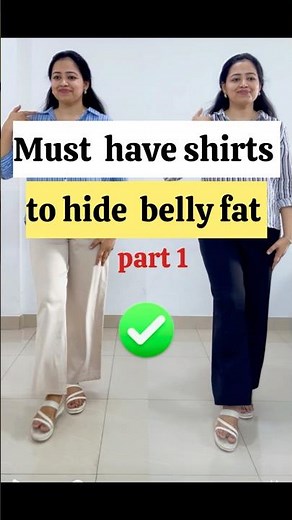 must have shirts to hide belly fat #plus size #tips