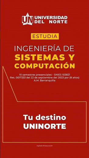Pregrado en Ingeniería de Sistemas