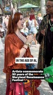 What does 50 years of the Maryland Renaissance Festival mean to you?