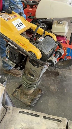 Lot 311 - Wacker Neuson BS60-4 Commercial Gas Powered Jumping Jack Dirt Tamper