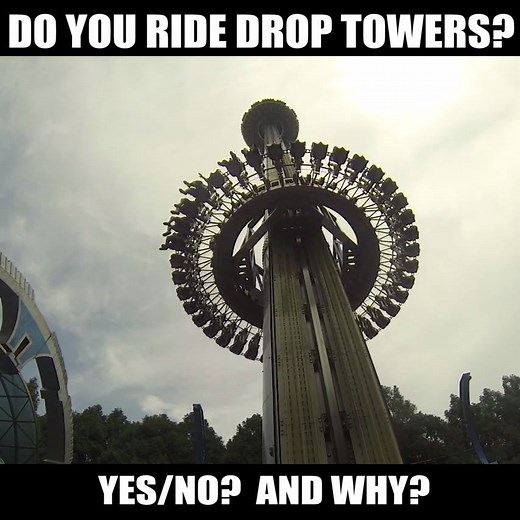 Do you ride drop towers? This "Gyro Drop" in Taiwan is nearly 300 feet tall and drops you at 60mph! Would you ride it? | Theme Park Review