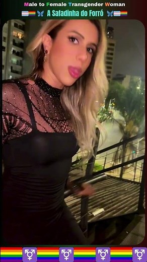 MTF Transgender woman - A Safadinha do Forró #viralvideo #transgender #shorts #mtf #tg #ts