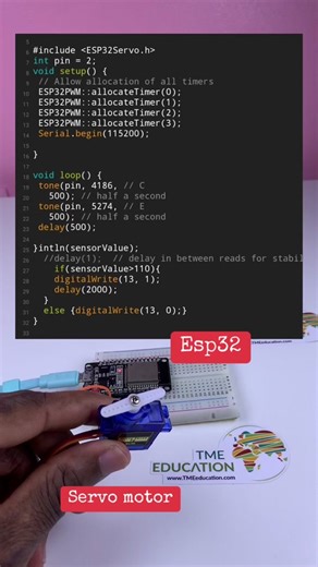 Servo motor #servomotor #arduino #arduino #engineering #electronics