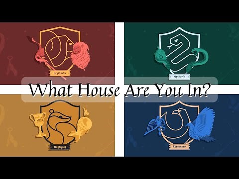 Which HOGWARTS HOUSE Are YOU In?