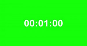 1 Minute Timer Countdown Green Screen Stock Footage Video (100% Royalty-free) 1104393777 | Shutterstock