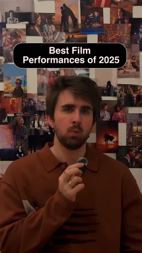 Jack on Instagram: "Continuing on with my 2025 wrapped series, here are what I consider the best performances of 2025. Some honourable mentions: 11. Josh ‘Connor (Wake Up Dead Man) 12. Eva Victor (Sorry, Baby) 13. Renate Reinsve (Sentimental Value) 14. Leonardo DiCaprio (One Battle After Another) 15. Sean Penn (One Battle After Another) 16. Jennifer Lawrence (Die, My Love) 17. Fernanda Torres (I’m Still Here) 18. Tom Blyth (Plainclothes) 19. Amanda Seyfried (The Testament of Ann Lee) 20. Adrain 