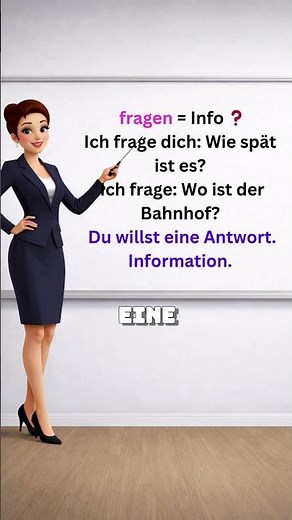 “fragen” vs “bitten” – viele verwechseln das
