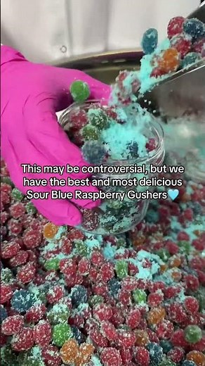 Sour Blue Raspberry Gushers Are Here! #gushers #SOUR #candy