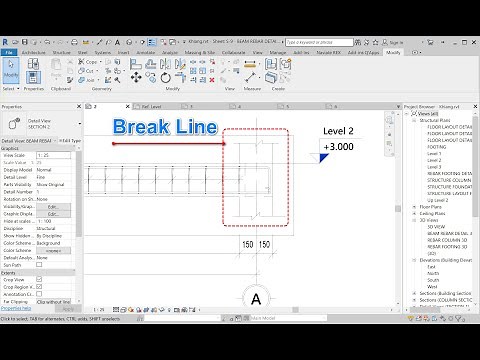 How to Create Break Line in Revit