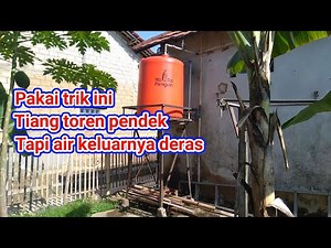 CARA AGAR AIR KERAN MENGALIR DERAS