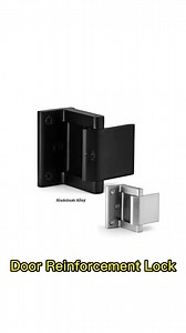 Zinc Alloy Child Safety Home Security Privacy Door Latch Inward Swinging Door Reinforcement Lock