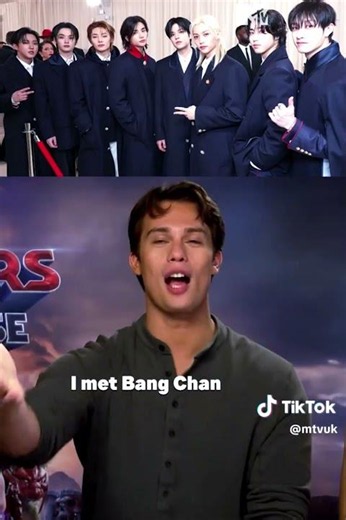 Nicholas Galitzine says STRAY KIDS is his favourite group😍🔥 #skz #straykids