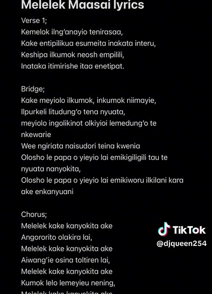 Explore the Fanya Challenge with Melelek Lyrics