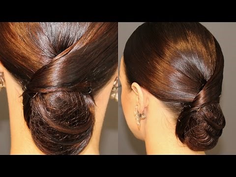 Ballroom Dancing Hair Tutorial | Sleek Low Bun with a Twist
