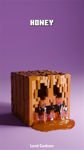 Satisfying Minecraft Pumpkin Realistic Fluid Simulation