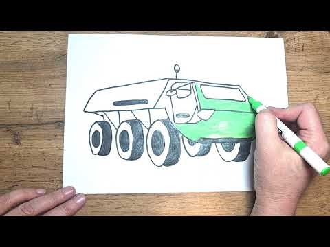 How to Draw a Military Truck | Easy Drawing for Beginners