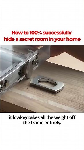 How to 100% successfully hide a secret room in your home