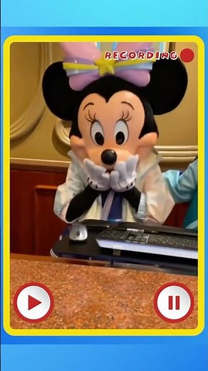 Disney Resort Hotel SURPRISE With Mickey Mouse & Friends! 🏰✨ | #mickeymouse #disneyland