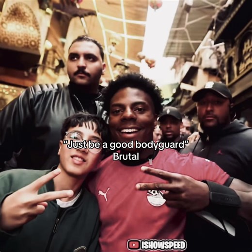 Bodyguard Excellence: IShowSpeed's Key Moments