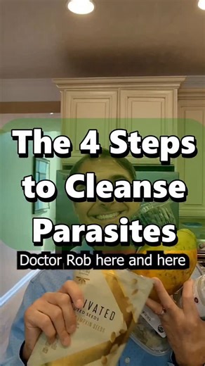 Dr. Robert G DeBease, ND, DC on Instagram: "4 Steps to Cleanse Parasites"