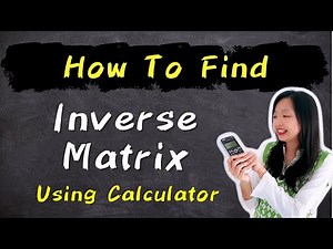 Form 5 Maths Chapter 2 【 Tips and Tricks 】How to Find Inverse of a Matrix using Calculator