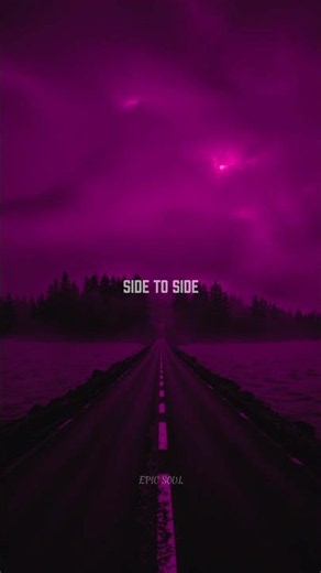 Side to Side - Ariana Grande and Nicki Minaj | lyrics | Aesthetic Edit | slowed | #shorts #trending