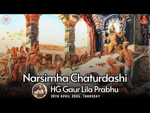 Nrsimha Chaturdashi | Morning class | HG Gaur Lila Pr