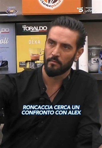 Alex spiega a Roncaccia perché l’ha nominato: “Voglio farti uscire fuori dalla tua zona di comfort” #GFVIP #davedere #tvdavedere