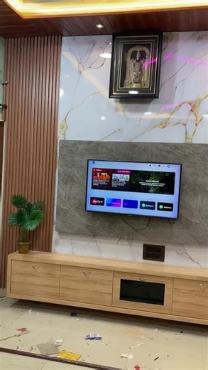 Modern TV Unit Setup | Stylish Living Room Makeover