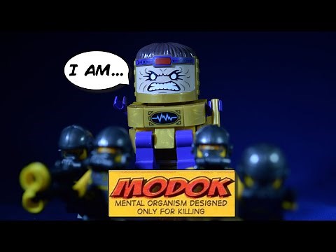 How to Build the Best LEGO MODOK (Custom Marvel MOC)