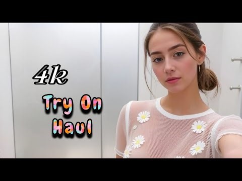 4K Transparent Try On Haul | Classic Evening Outfit Looks