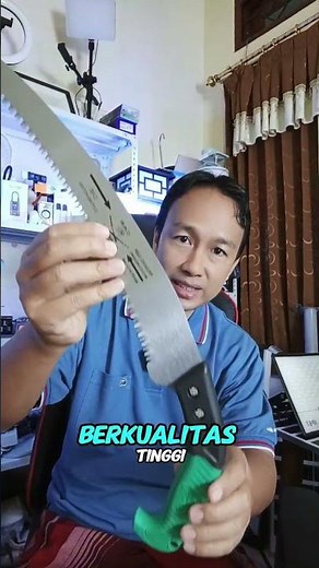 Strong and sharp Samurai saw suitable for cutting wood, branches, and twigs