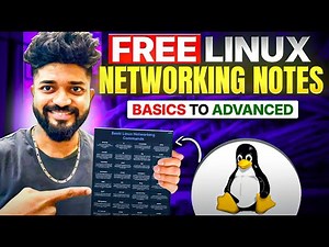 Free Linux Networking Notes from Basics to Advanced in 10 minutes || Grab the notes now